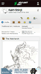 Mobile Screenshot of kairi-shinji.deviantart.com