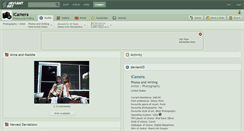 Desktop Screenshot of icamera.deviantart.com