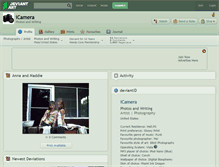 Tablet Screenshot of icamera.deviantart.com