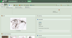 Desktop Screenshot of chykn.deviantart.com