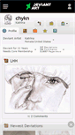 Mobile Screenshot of chykn.deviantart.com