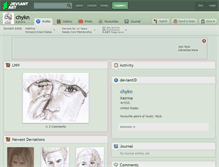 Tablet Screenshot of chykn.deviantart.com