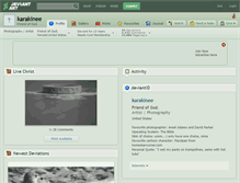 Tablet Screenshot of karakinee.deviantart.com