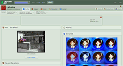 Desktop Screenshot of lasusina.deviantart.com