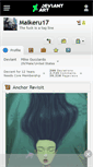 Mobile Screenshot of maikeru17.deviantart.com