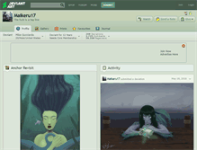 Tablet Screenshot of maikeru17.deviantart.com