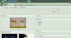 Desktop Screenshot of csiliboy.deviantart.com