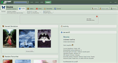 Desktop Screenshot of deuzza.deviantart.com