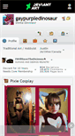 Mobile Screenshot of gaypurpledinosaur.deviantart.com