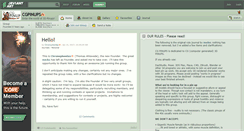 Desktop Screenshot of cgpinups.deviantart.com
