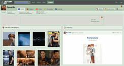 Desktop Screenshot of flower94.deviantart.com