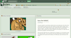 Desktop Screenshot of noxtigress.deviantart.com