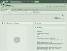Tablet Screenshot of otakonn.deviantart.com