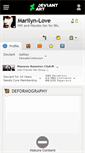 Mobile Screenshot of marilyn-love.deviantart.com