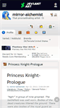 Mobile Screenshot of mirror-alchemist.deviantart.com