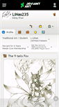 Mobile Screenshot of linas235.deviantart.com