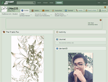 Tablet Screenshot of linas235.deviantart.com