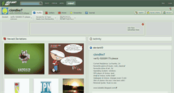 Desktop Screenshot of clondike7.deviantart.com