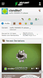 Mobile Screenshot of clondike7.deviantart.com