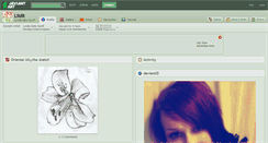 Desktop Screenshot of lildit.deviantart.com