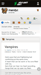 Mobile Screenshot of mandyc.deviantart.com