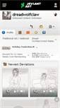 Mobile Screenshot of dreadwolfclaw.deviantart.com