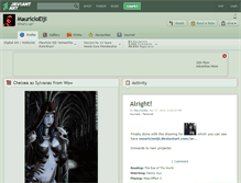 Tablet Screenshot of mauricioeiji.deviantart.com