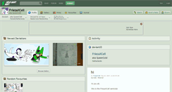 Desktop Screenshot of friezaxcell.deviantart.com