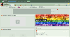 Desktop Screenshot of boudicah.deviantart.com