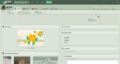 Desktop Screenshot of ga7ba.deviantart.com