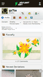 Mobile Screenshot of ga7ba.deviantart.com
