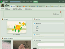 Tablet Screenshot of ga7ba.deviantart.com