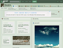 Tablet Screenshot of ebonyeve.deviantart.com