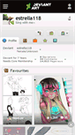 Mobile Screenshot of estrella118.deviantart.com