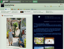 Tablet Screenshot of josephacheng.deviantart.com