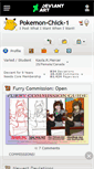 Mobile Screenshot of pokemon-chick-1.deviantart.com