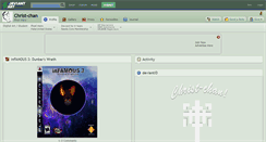 Desktop Screenshot of christ-chan.deviantart.com