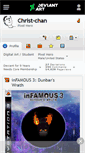 Mobile Screenshot of christ-chan.deviantart.com