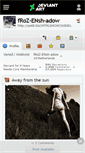Mobile Screenshot of froz-ensh-adow.deviantart.com