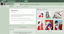 Desktop Screenshot of inukikforever.deviantart.com