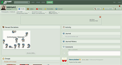 Desktop Screenshot of imbrium2.deviantart.com