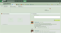 Desktop Screenshot of myfriendjoshua.deviantart.com