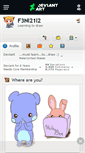 Mobile Screenshot of f3nl21l2.deviantart.com