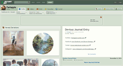Desktop Screenshot of fantappie.deviantart.com