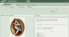 Desktop Screenshot of chasse-lune.deviantart.com