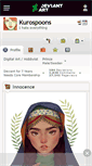 Mobile Screenshot of kurospoons.deviantart.com