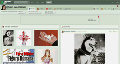 Desktop Screenshot of devian-malkhavian.deviantart.com