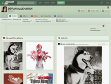 Tablet Screenshot of devian-malkhavian.deviantart.com