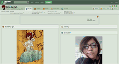 Desktop Screenshot of emo-kaylah.deviantart.com