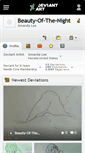 Mobile Screenshot of beauty-of-the-night.deviantart.com